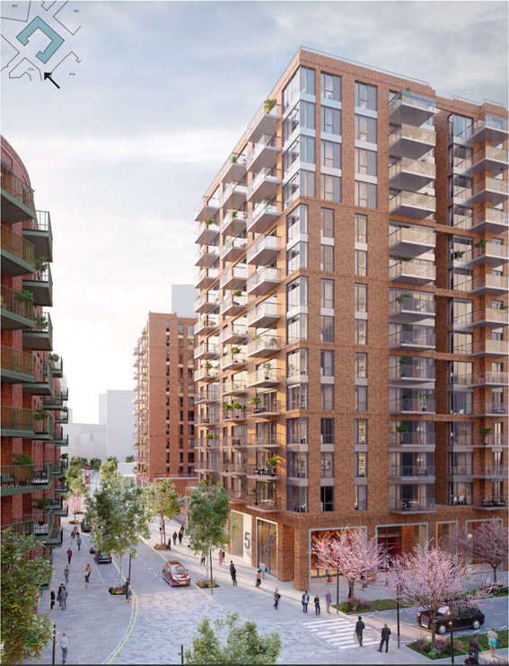 £1 billion worth of homes will be developed at Convoys Wharf.