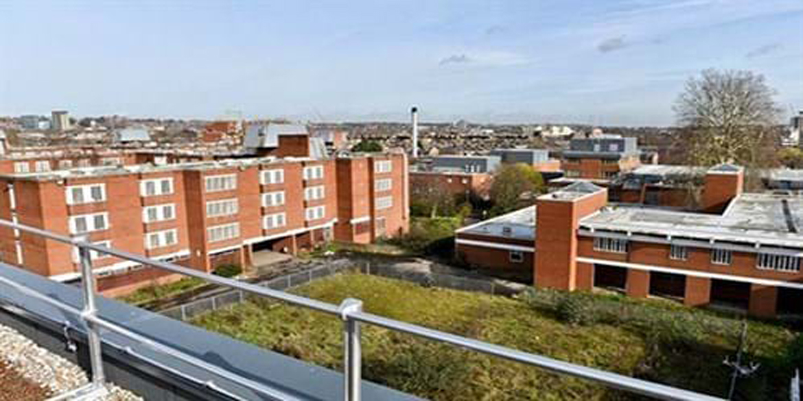 Aerial view of former Holloway Prison