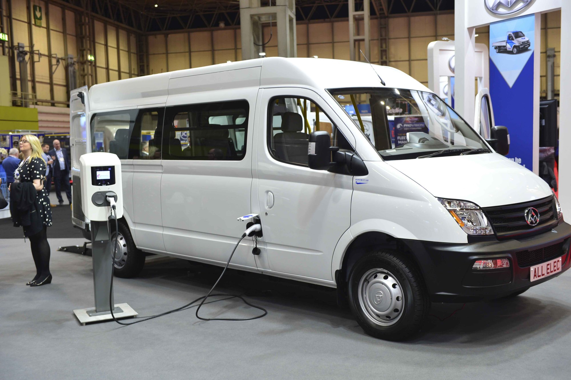 An electric van