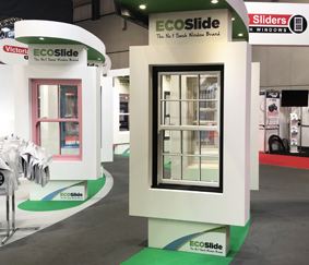 An exhibition stand