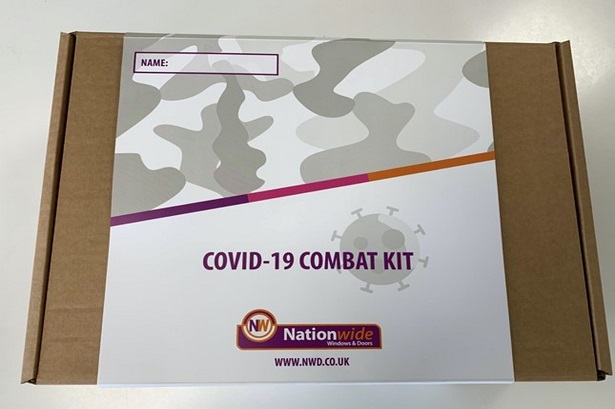 Nationwide has produced a video directed at staff to underline safe practice at work and issued everyone a Covid-19 Combat Kit.