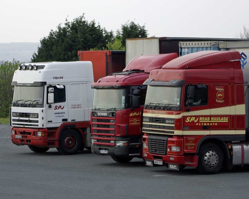 Delivery lorries
