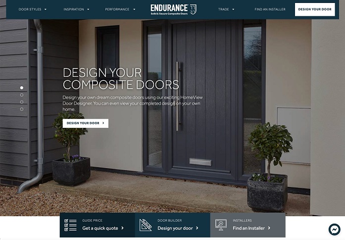 Endurance doors has enhanced its lead generation and Google credentials.