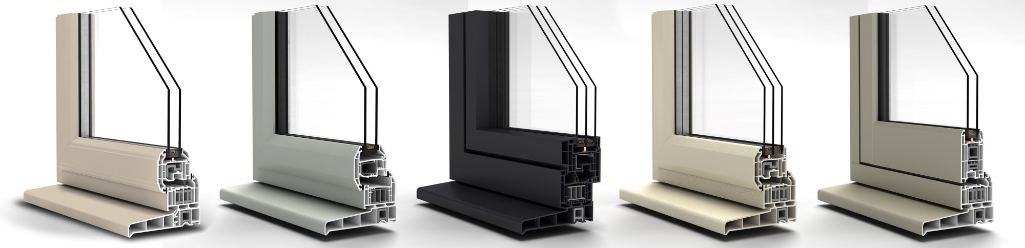 Window cross sections showing Epwins on trend colours
