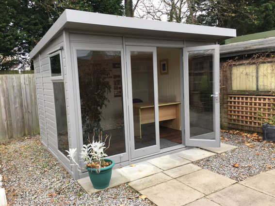 A garden office