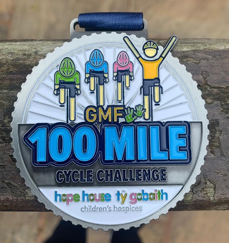GM Fundraising has announced the GMF100 Cycling Challenge total.