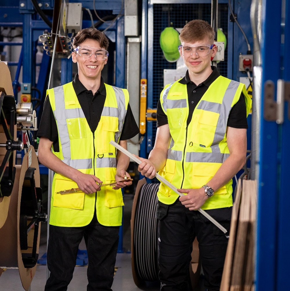 Mathew Causer (left) and Liam Pattison