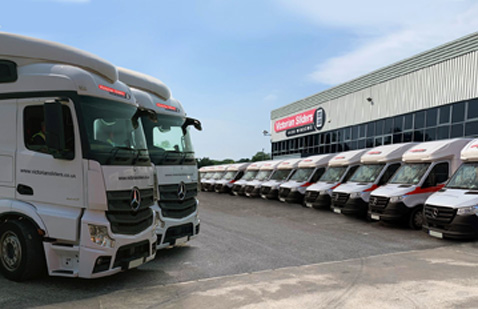 Mercedes vans and lorries