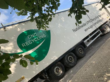 One of CNC Recycling's lorries.