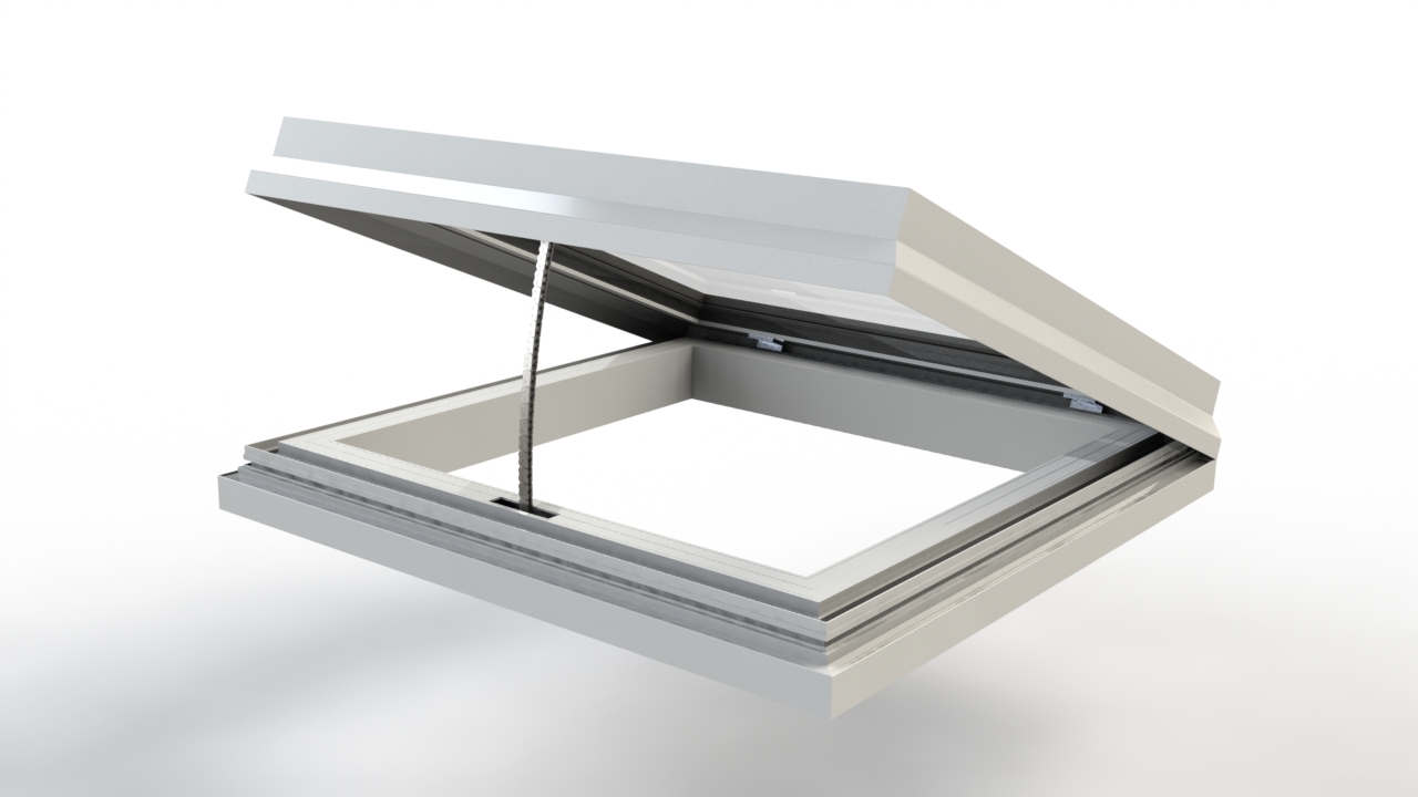 Central ASL New Flat Rooflight System For Light & Ventilation