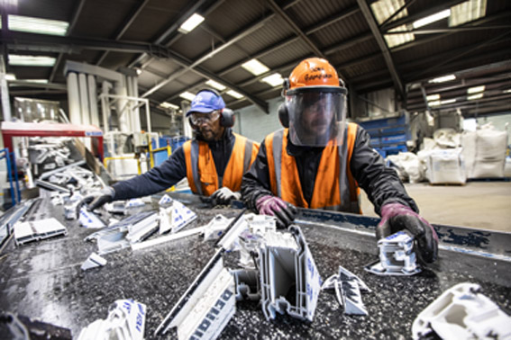 Veka Recycling plant