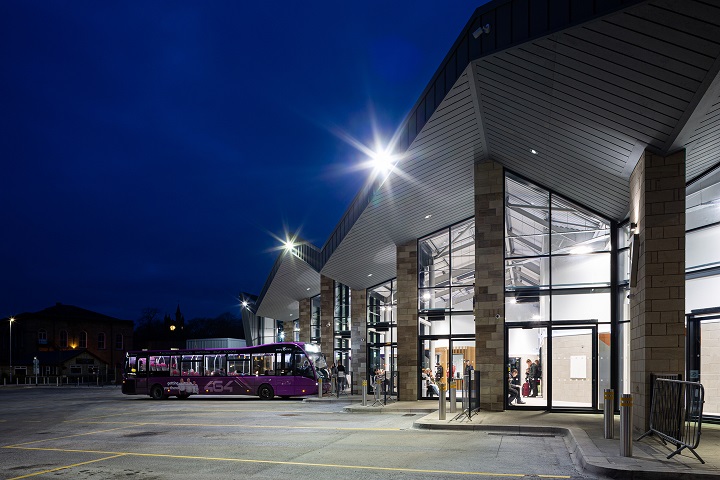 Bus station at Rawtenstall