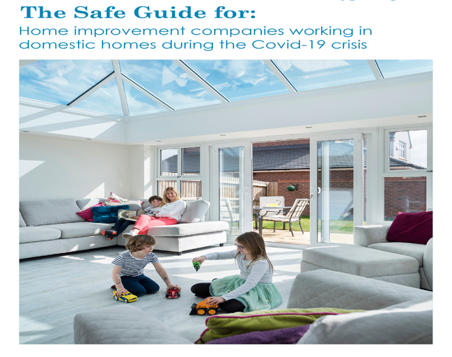 The GGF's guide for home improvement companies and Some of FENSA's Covid-19 return to work documents.