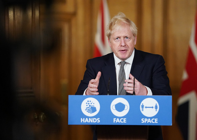 UK Prime Minister Boris Johnson