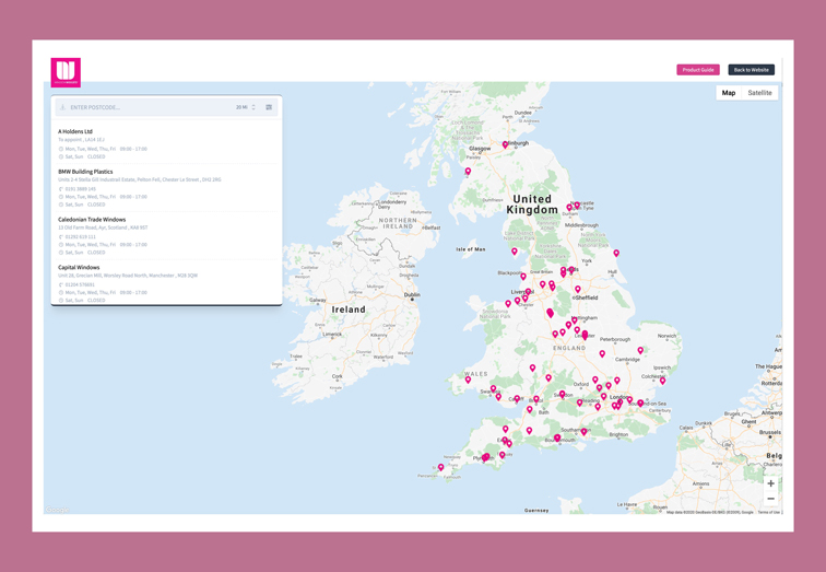 New trade counter network