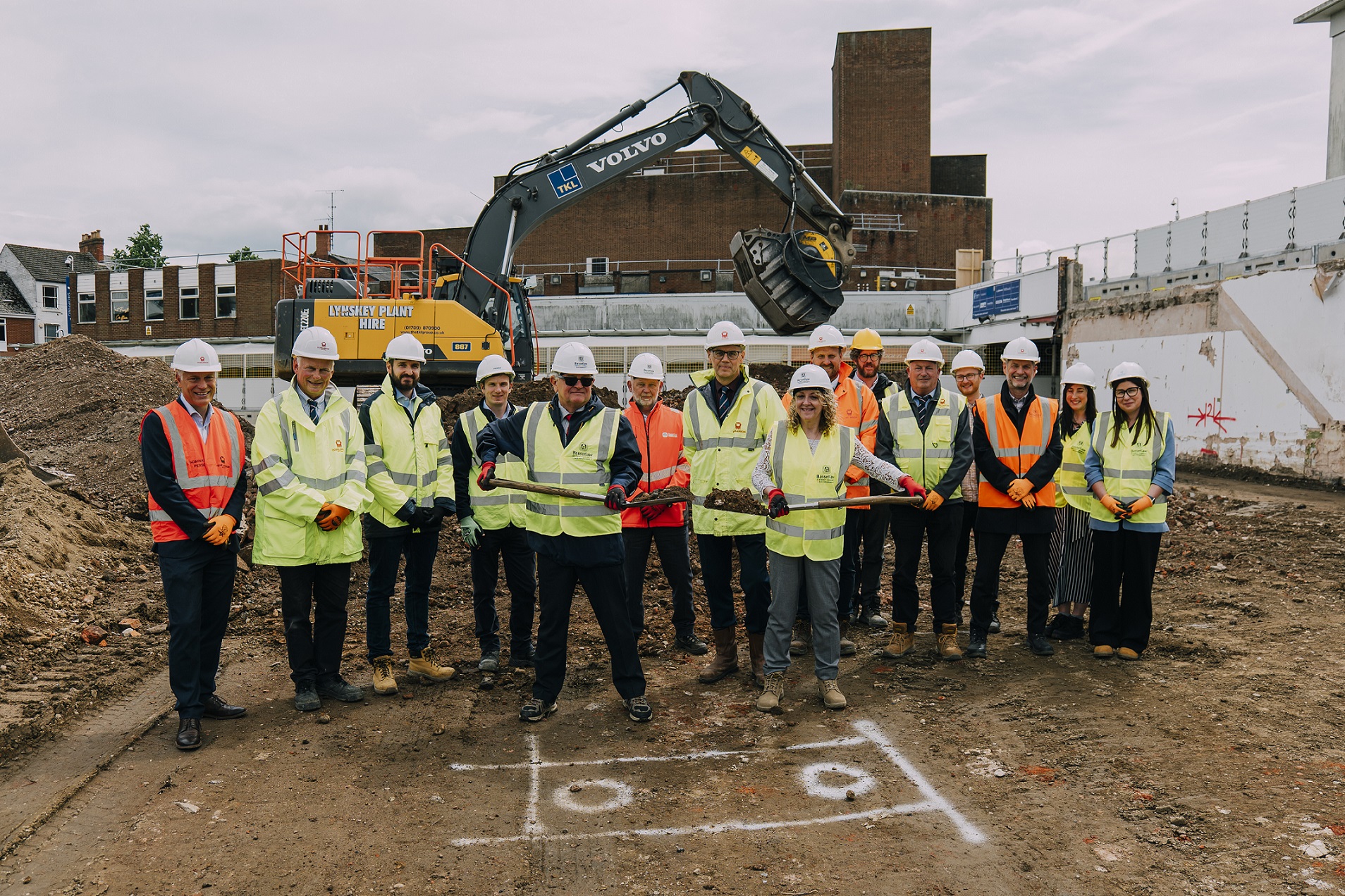 Breaking ground